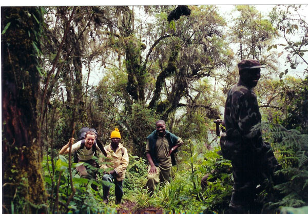 rwanda - hike guys