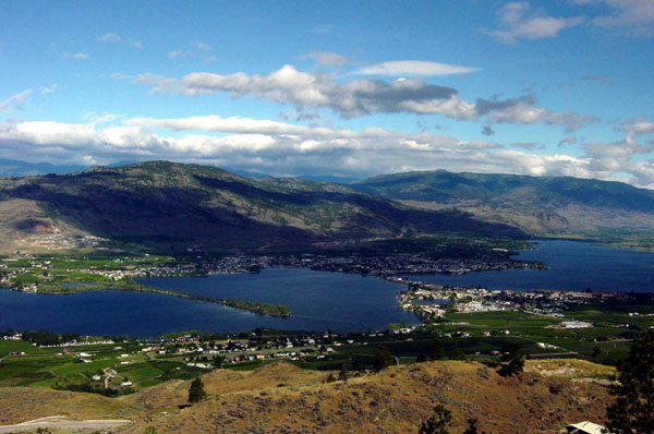 Osoyoos - from the east