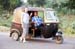 Agra - Sheila and rickshaw