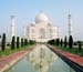 Agra - Taj Mahal reflection