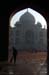 Agra - Taj Mahal thru doorway