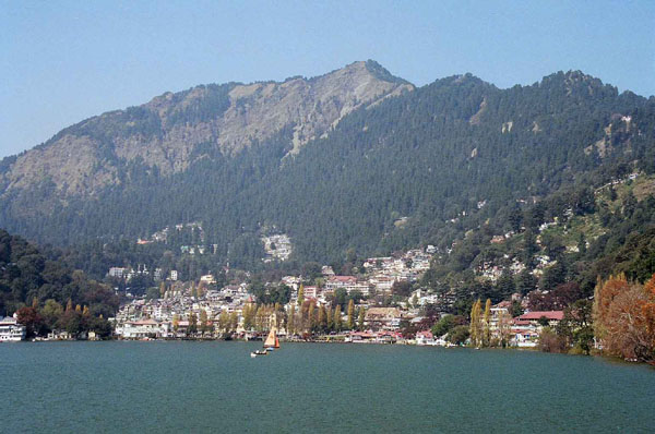 Nainital - 2 lake view south