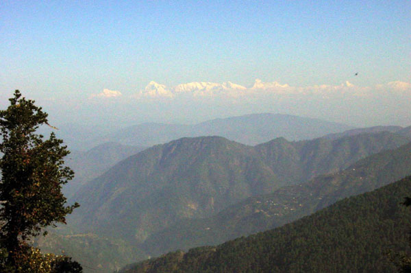 Nainital - Himalayas view