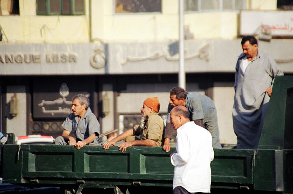 Cairo North - 4 guys in truck