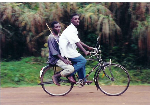 fort portal - 2 on bike