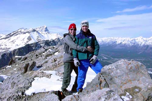 Canmore - Chinamans Peak on top