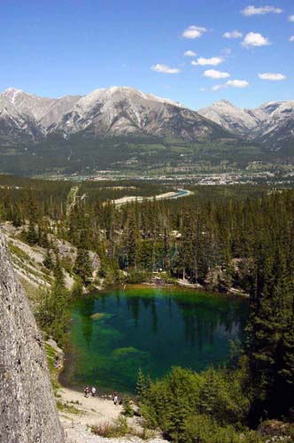 Grassi Lakes - view