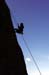 Grassi Lakes - Climber silhouette