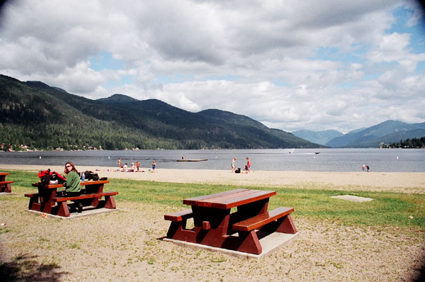 lake - benches