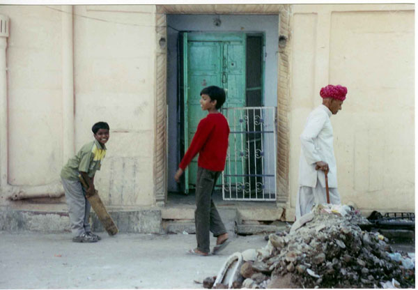 Jodhpur - street cricket