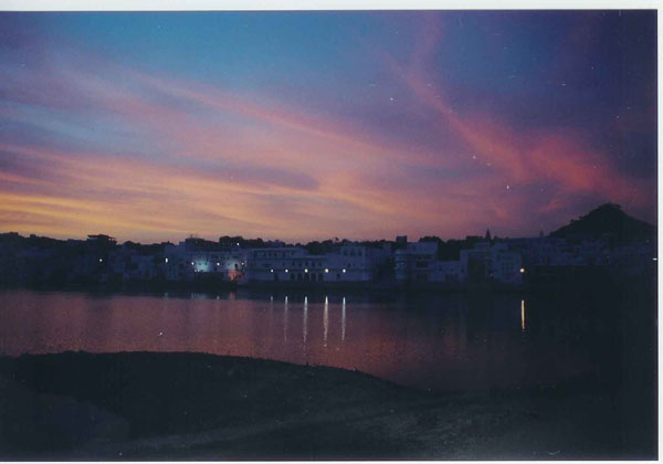 Pushkar - sunset 2