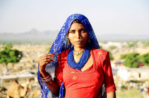 Pushkar Camel Fair - singer solo